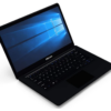 'Prix PC14 14.1 Laptop Intel Atom Z8350, 2 GB RAM, 32 GB eMMC mSD 128 GB, Windows 10, Negru-0